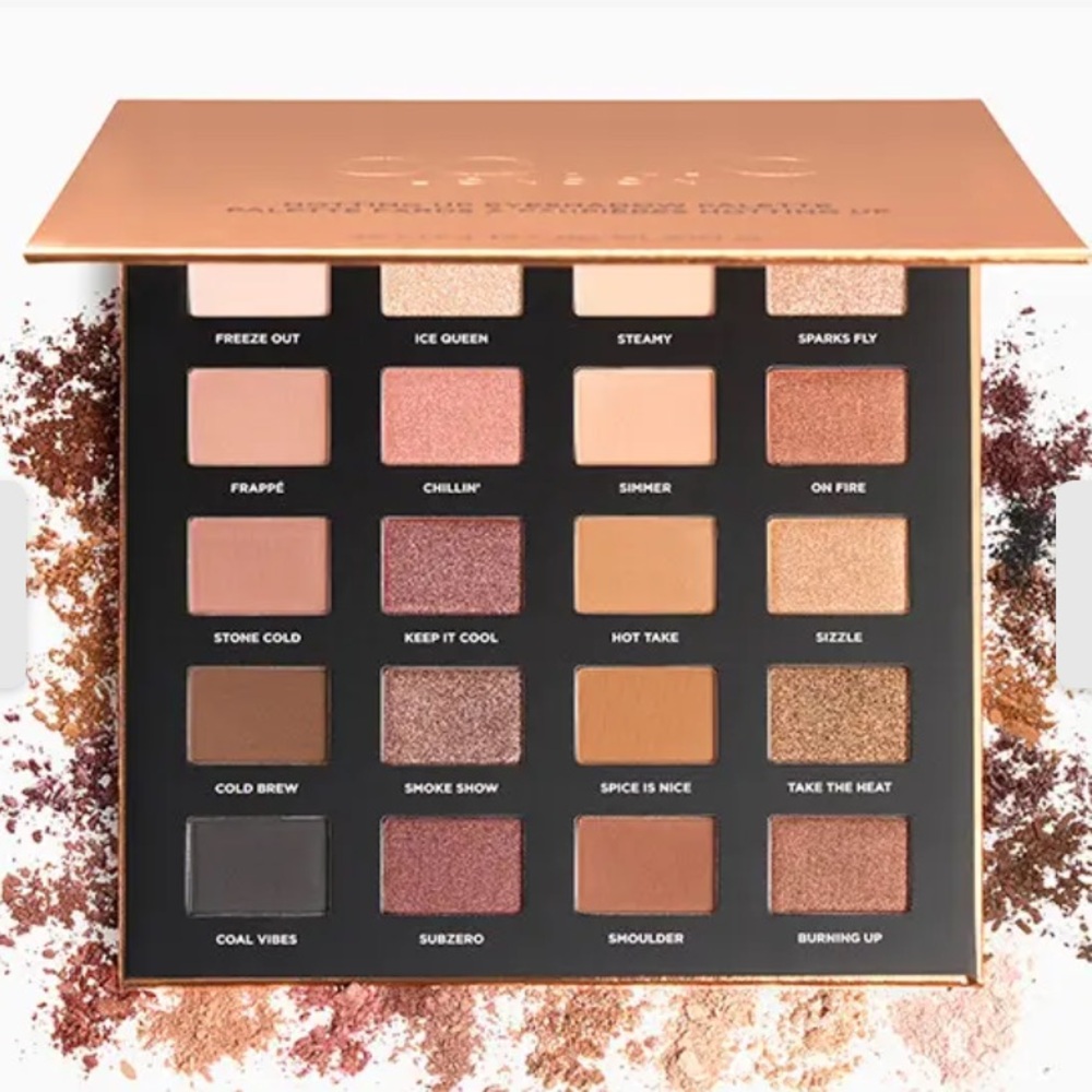 ICONIC LONDON Hotting Up Eyeshadow Palette NEW! 
24.0g, 20 Beautiful Shades!